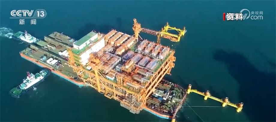 米博体育平台我国万吨海上油气平台开始对接安装 60秒回顾“海上巨人”成长史(图2)